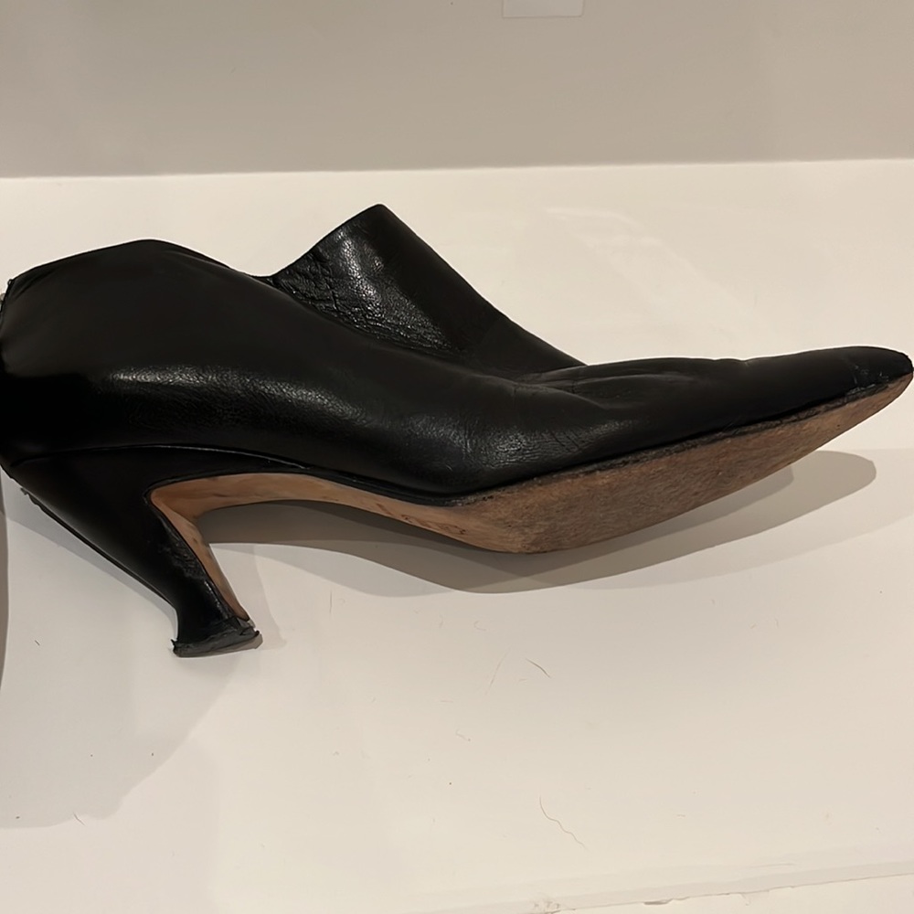 Via Spiga Black Leather Booties - Picture 11 of 12